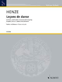 Henze, Hans Werner: Leçons de danse