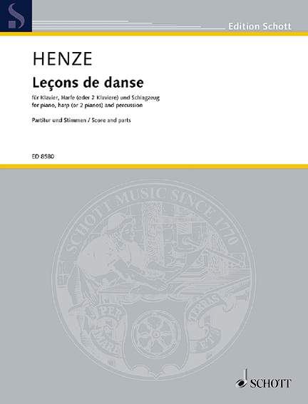 Henze, Hans Werner: Leçons de danse
