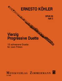 Koehler, Ernesto: Forty progressive duets op. 55