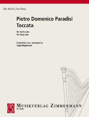 Paradisi, Pietro Domenico: Toccata