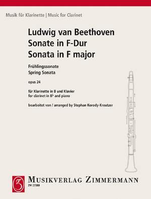 Beethoven, Ludwig van: Sonata in F major (Spring Sonata) op. 24