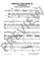 Beethoven, Ludwig van: Sonata in F major (Spring Sonata) op. 24 Product Image