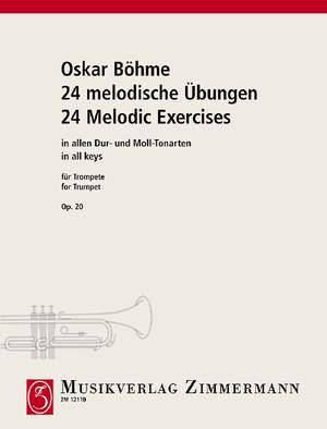 Boehme, Oskar: 24 Melodic Exercises in all keys op. 20
