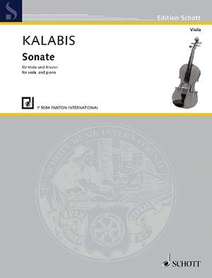 Kalabis, Viktor: Sonate op. 84