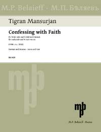 Mansurian, Tigran: Confessing with Faith