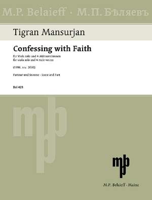 Mansurian, Tigran: Confessing with Faith