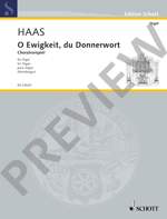 Haas, Joseph: O Ewigkeit, du Donnerwort Product Image