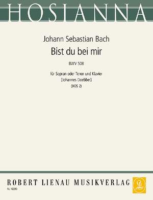 Bach, Johann Sebastian: Bist du bei mir 2 BWV 508