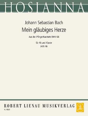 Bach, Johann Sebastian: Mein gläubiges Herze 19 BWV 68