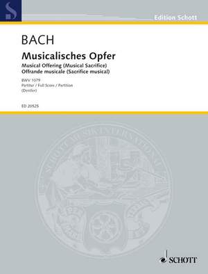 Bach, Johann Sebastian: Musical Offering BWV 1079