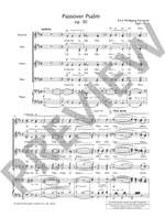 Korngold, Erich Wolfgang: Passover Psalm op. 30 Product Image