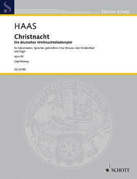 Haas, Joseph: Christnacht op. 85