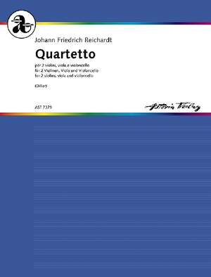 Reichardt, Johann Friedrich: Quartetto