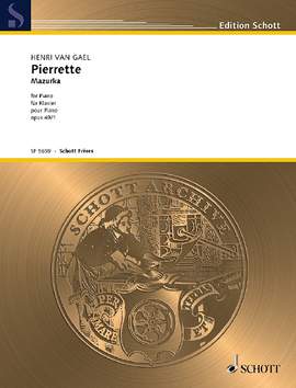 Gael, Henri van: Pierrette op. 49/1