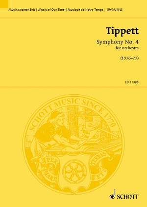 Tippett, Sir Michael: Symphony No. 4