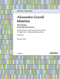 Grandi, Alessandro: Motets 104