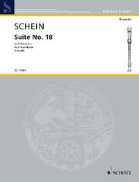 Schein, Johann Hermann: Suite No. 18
