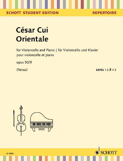 Cui, César: Orientale op. 50/9