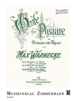 Warnecke, Max: Concertstück op. 28