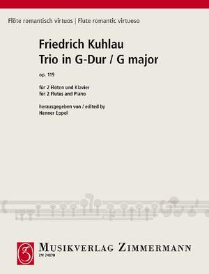 Kuhlau, Friedrich: Trio in G major op. 119
