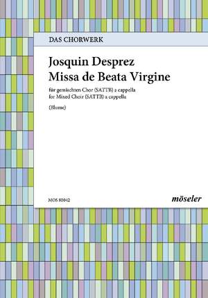 Préz, Josquin des: Mass "De Beata Virgine" 42