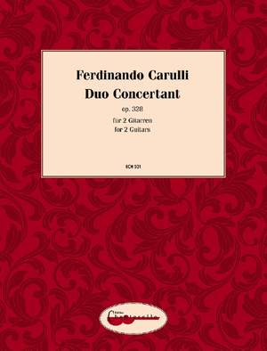 Carulli, Ferdinando: Duo Concertant op. 328