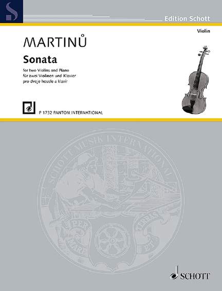 Martinů, Bohuslav: Sonata