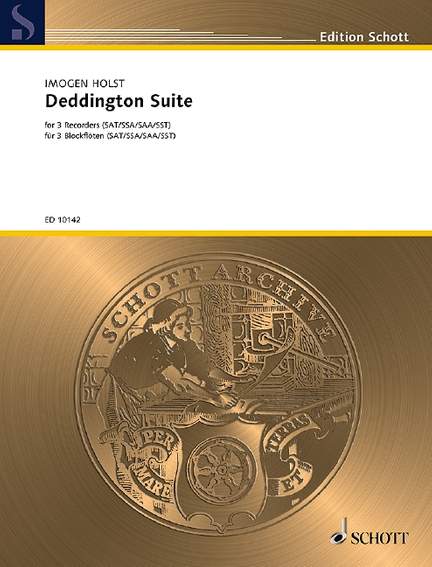 Holst, Imogen: Deddington Suite