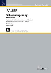Pauer, Jiří: Schwanengesang