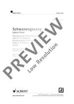 Pauer, Jiří: Schwanengesang Product Image