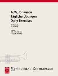 Johanson, August Wassiljewitsch: Daily Exercises op. 25