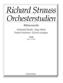 Strauss, Richard: Orchesterstudien aus seinen Bühnenwerken: Viola