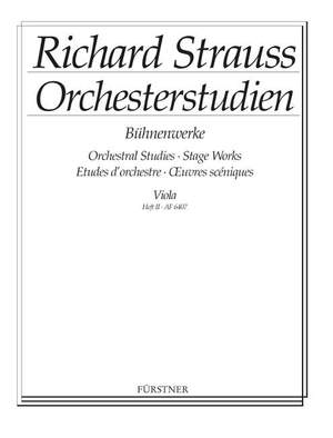 Strauss, Richard: Orchesterstudien aus seinen Bühnenwerken: Viola