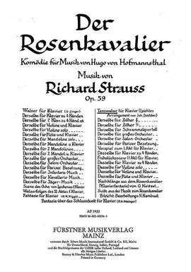 Strauss, Richard: Der Rosenkavalier op. 59