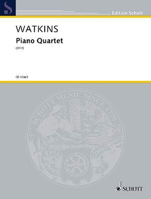 Watkins, Huw: Piano Quartet