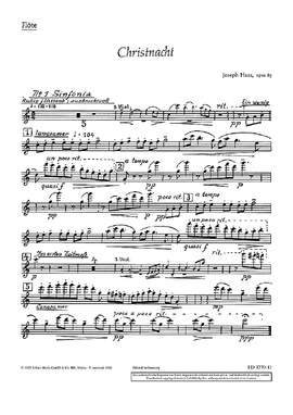 Haas, Joseph: Christnacht op. 85