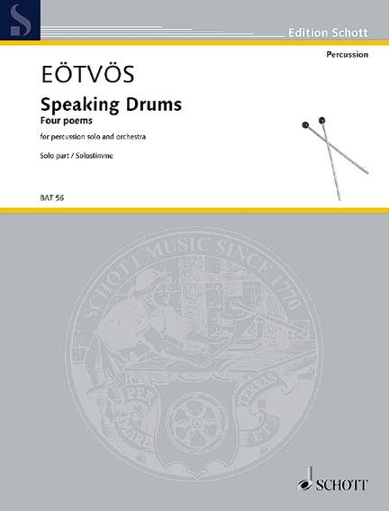 Eötvös, Péter: Speaking Drums