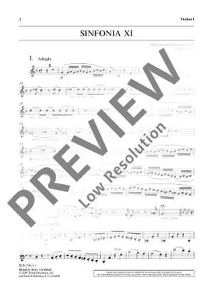 Mendelssohn Bartholdy, Felix: Sinfonia XI F major