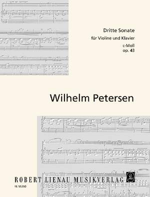 Petersen, Wilhelm: 3. Sonate C minor op. 43
