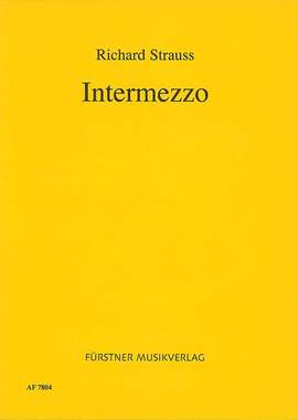 Strauss, Richard: Intermezzo op. 72 (Libretto)