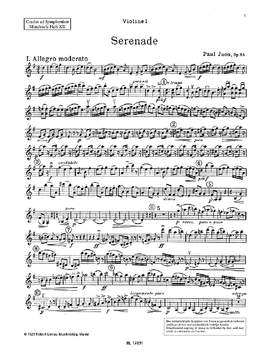 Juon, Paul: Serenade Band 12 op. 85