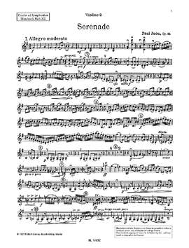 Juon, Paul: Serenade Band 12 op. 85