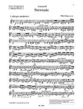 Juon, Paul: Serenade Band 12 op. 85