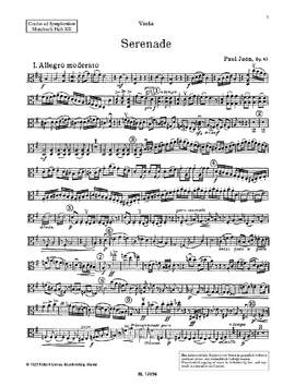 Juon, Paul: Serenade Band 12 op. 85