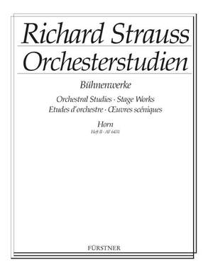 Strauss, Richard: Orchestra studies from his works: Horn