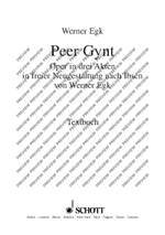 Egk, Werner: Peer Gynt (Libretto) Product Image