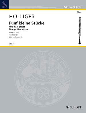 Holliger, Heinz: Five little pieces