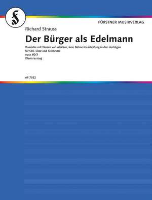 Strauss, Richard: Der Bürger als Edelmann op. 60, 3