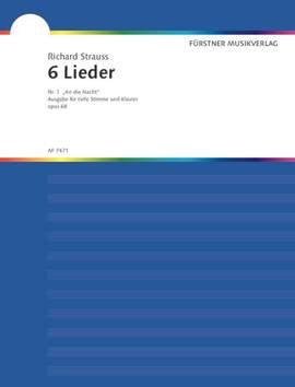 Strauss, Richard: Sechs Lieder nach Gedichten von Clemens Brentano op. 68/1