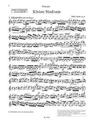 Juon, Paul: Kleine Sinfonie Band 8 op. 87
